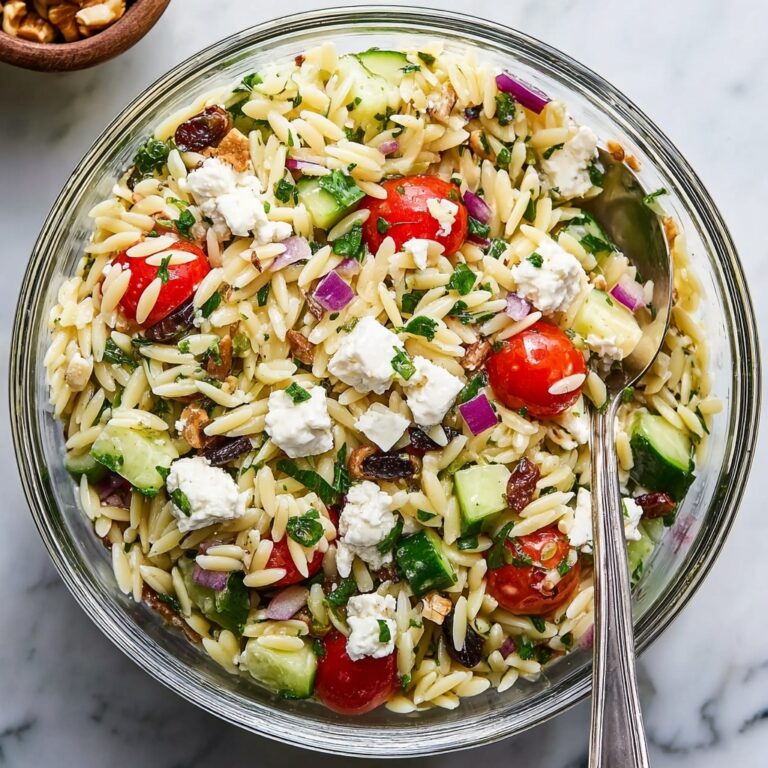 Greek Orzo Salad Recipe