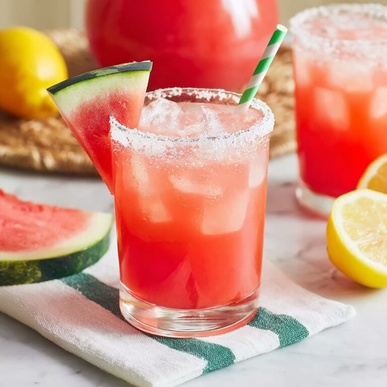 Spiked Watermelon Lemonade Recipe