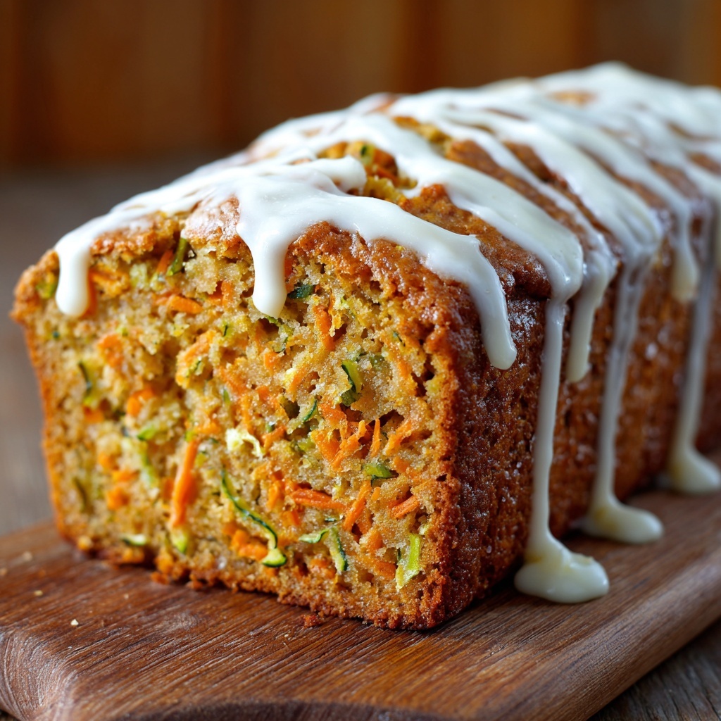 Carrot Apple Zucchini Bread Recipe - Recipe Image