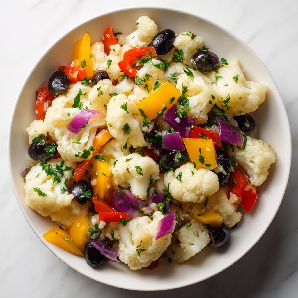 Marinated Cauliflower Salad Recipe - Recipe Image